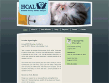 Tablet Screenshot of hcalnj.org